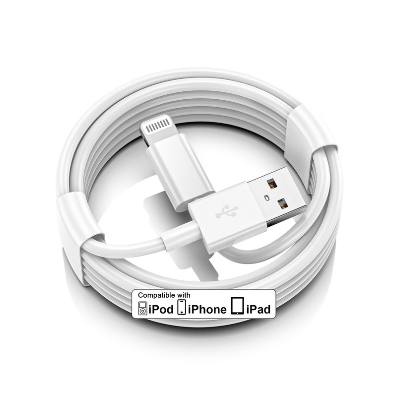 FUPYWP Car iPhone Carplay Cable, Charger Cord, USB A to 3FT, White