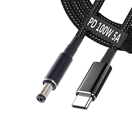 USB C to 5.5mm Laptop Charger Adapter - 6.5ft Fast 100W PD Power Cable Converter gallery