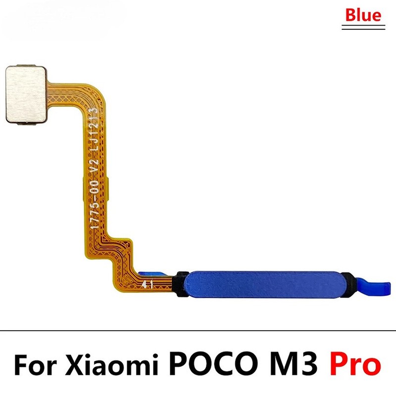 Power Fingerprint Sensor Touch Button Flex Cable For Xiaomi Poco M3 M3 Pro F3 X3 gallery