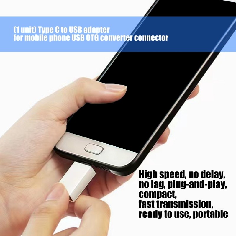 USB C Male To USB Female Adapter OTG Enabled For Photographers Professionals gallery