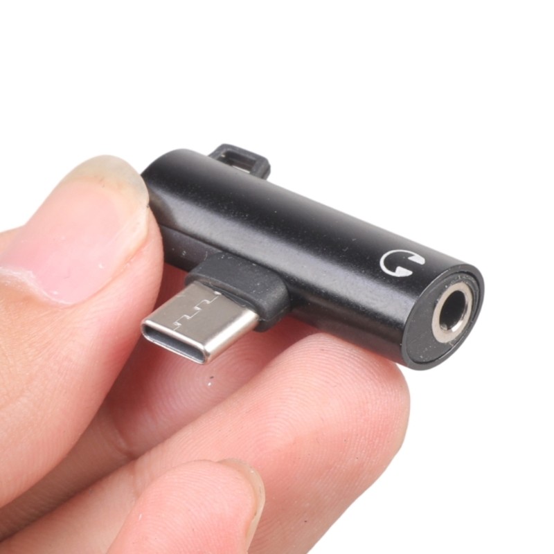 2in1 USB C to 3.5mm Headphone Jack+Type C Charger Adapter for S23-S22 S21-S20 gallery