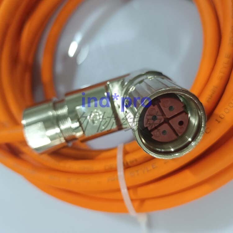 1pc NEW servo motor V90 power line 6FX3002-5CL11-1DA0 elbow plug # 30M