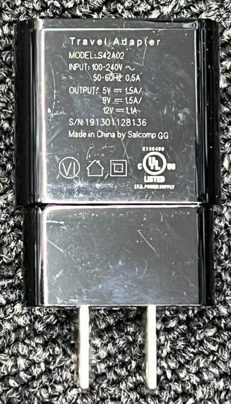 Genuine SONIM S42A02 Travel Adapter Single USB Black gallery