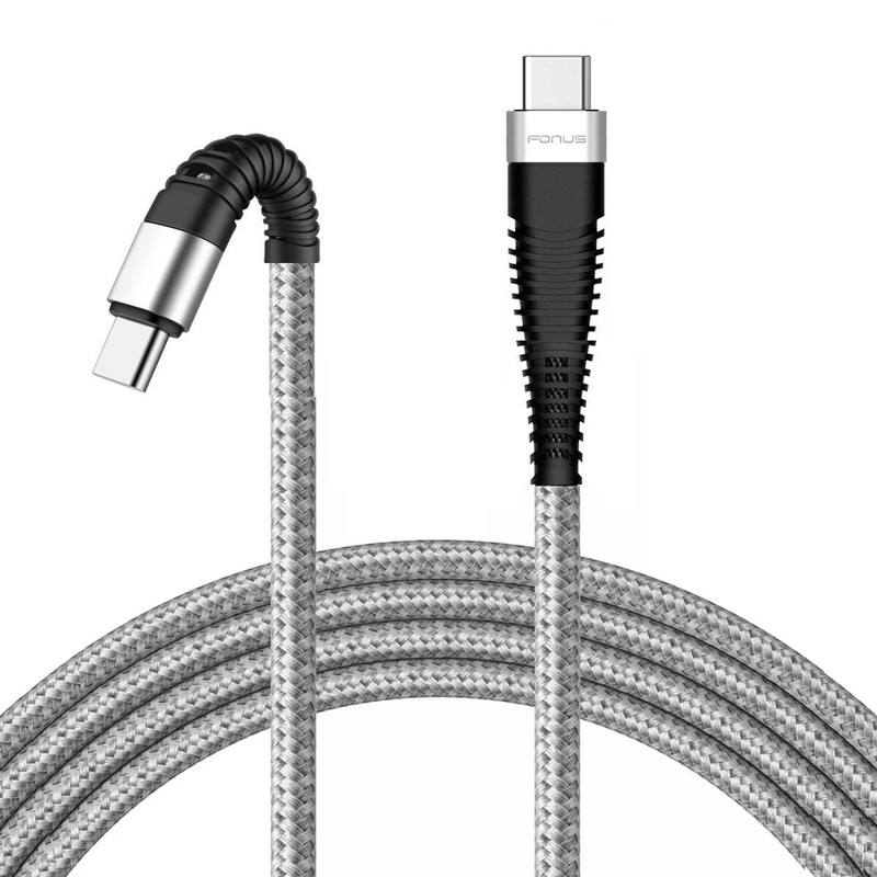 Type-C to USB-C 10ft Long PD Cable Charger Cord Power Wire Sync for Smart Phones