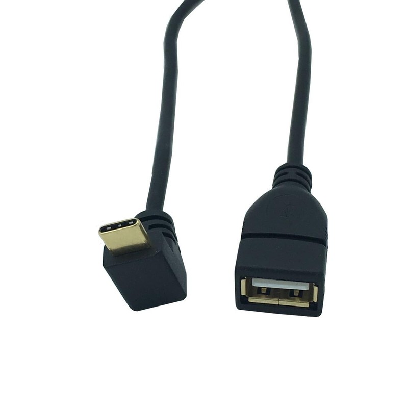 USB C to USB Adapter Type C Male to USB A Female OTG Cable Gold-Plated 10" gallery