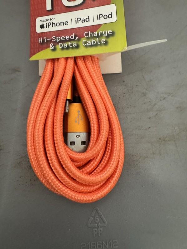 Charging Charger Cable USB For iPhone & Apple Devices 10FT New SKU:C gallery