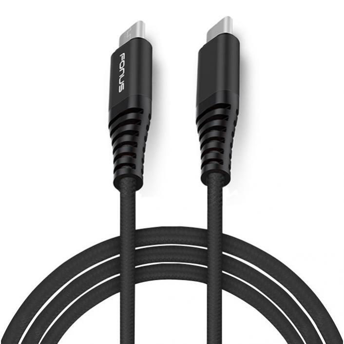 6FT LONG BRAIDED USB-C to TYPE-C [C-TO-C] CABLE POWER CORD FAST CHARGE SYNC WIRE