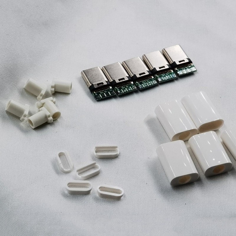 10Pcs Type C Usb3.1 3A Fast Charging USB Connectors Male Jack Tail Plug1455 gallery