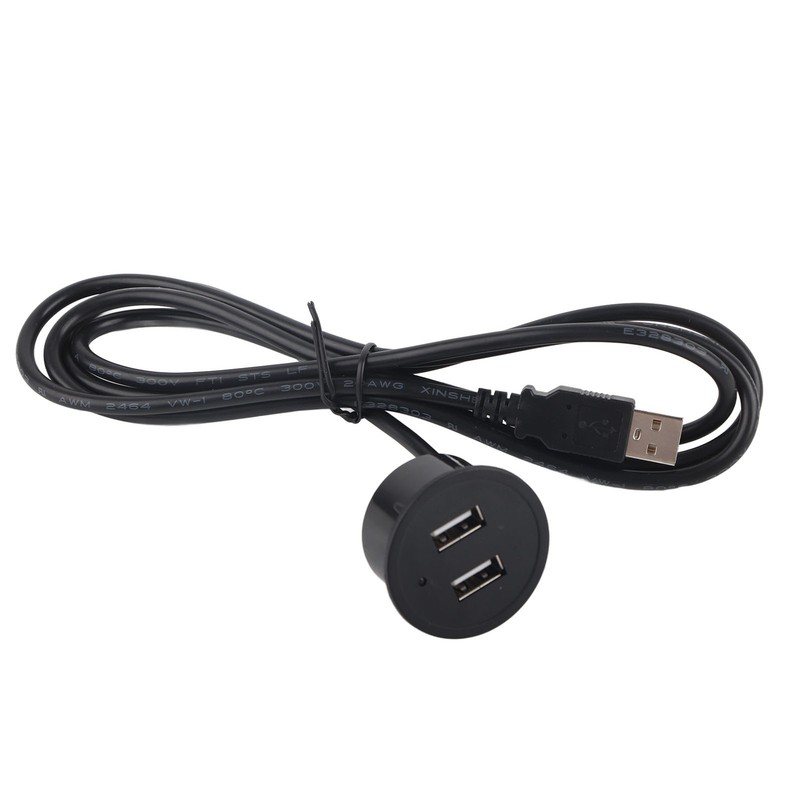 USB Output 2 USB Charging Socket With 1.5m Cable Embedded Installation 5Vˇ gallery