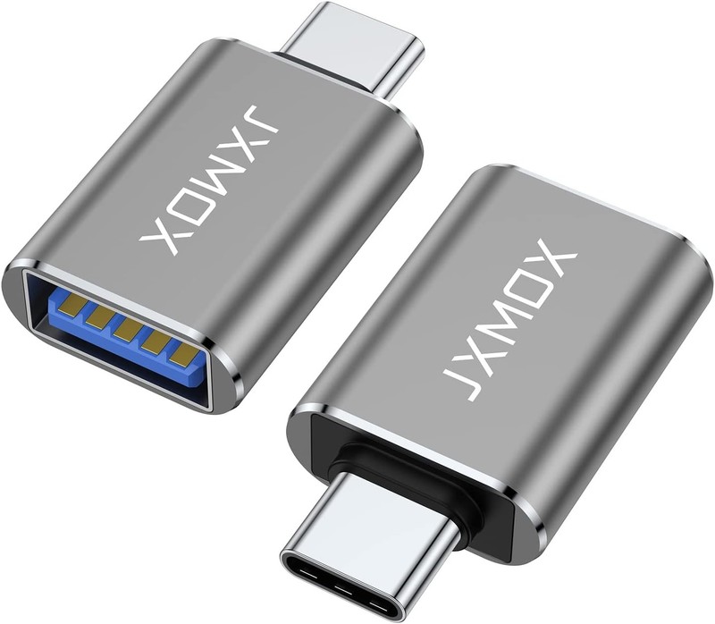 USB C to USB Adapter 2 Pack Thunderbolt 3 to USB 3.0