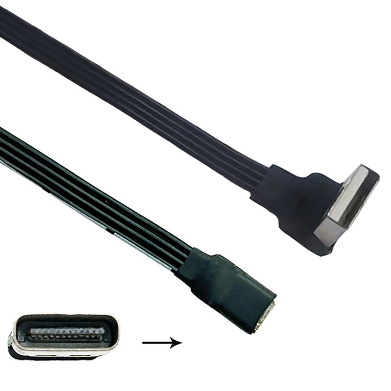 Universal USB to Type C Charging Cable Data Syncing Cord for Travel Office Use gallery