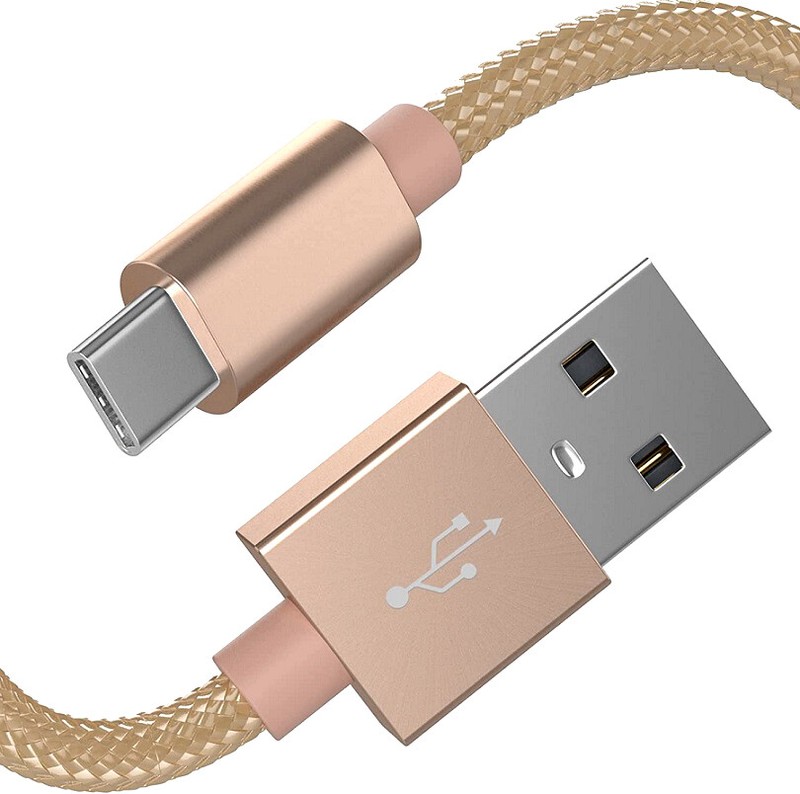 Braided USB Type-C Adapter Cable Charger For Pixel 2 3 3a 4 4A 5 5G XL Colourful