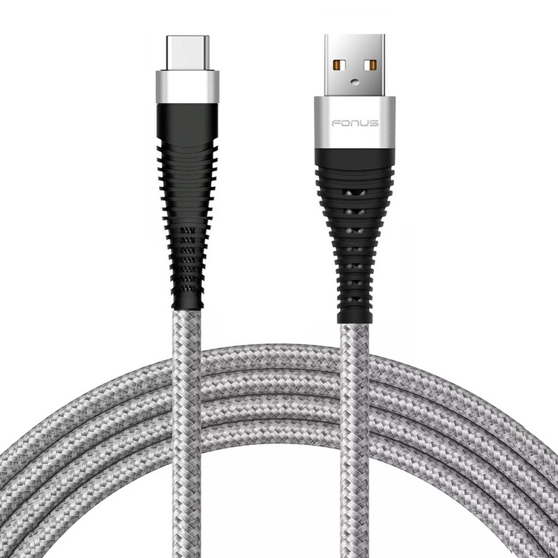 Long 10ft USB-C Fast Cable Charger Cord Type-C Power Wire for Phones Tablets
