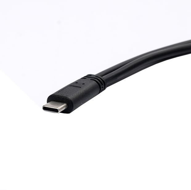USB C Splitter Charge Cable,1 Feet USB Type C Male to 2 Dual Type C Female Y ... gallery