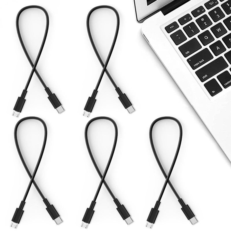 Micro USB To USB C Cable Data Transfer Charging Cord For Android 3FT 2 Pack gallery