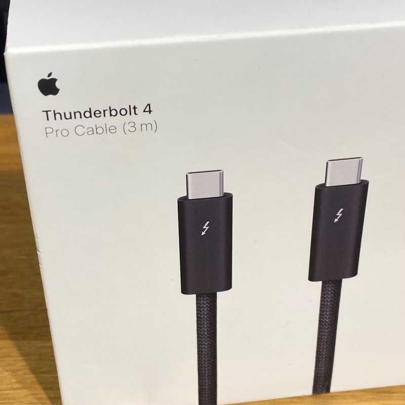 Apple Thunderbolt 4 Pro Cable 3m USB-C MacBook iPad iMac iPhone 100% Original gallery