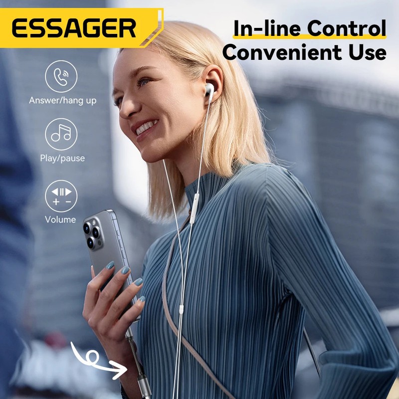 Type C Audio Adapter Cable Headphone Type-C Female to iP Male OTG Adapter gallery