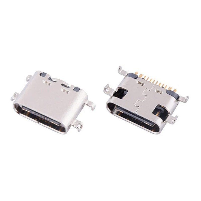 100Pcs Type-C USB 3.1 Charging Dock Connectors Mix 6Pin & 16Pin Repair Kit gallery