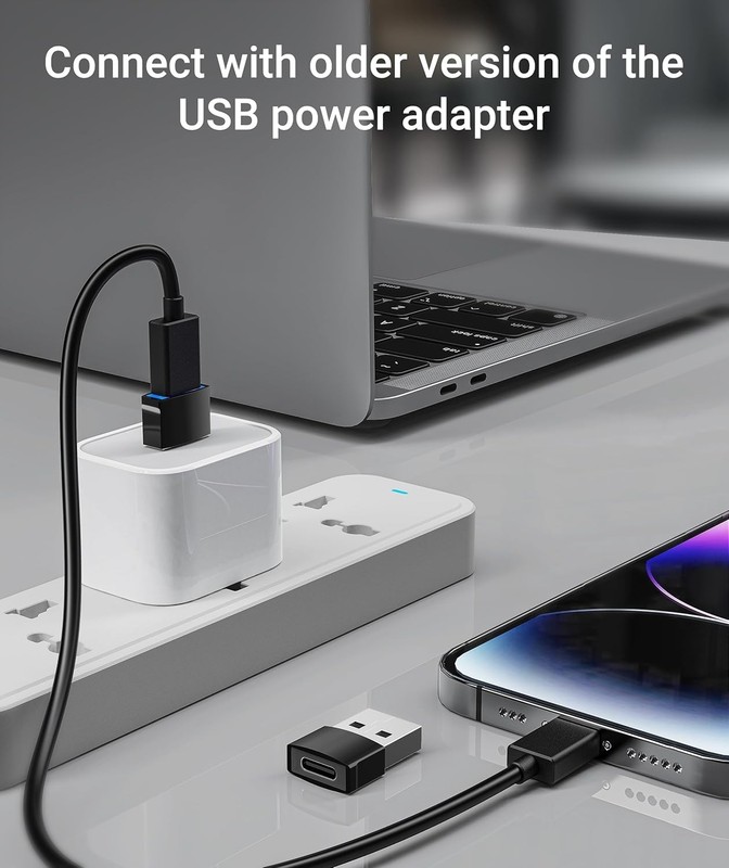 4-Pack Syntech USB to Type-C Fast Charger Adapter gallery