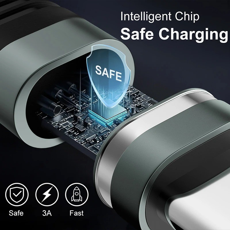 USB C Fast Charging Cable 3A Type C Data Cord for iPhone 17 16 15 Samsung S26 gallery