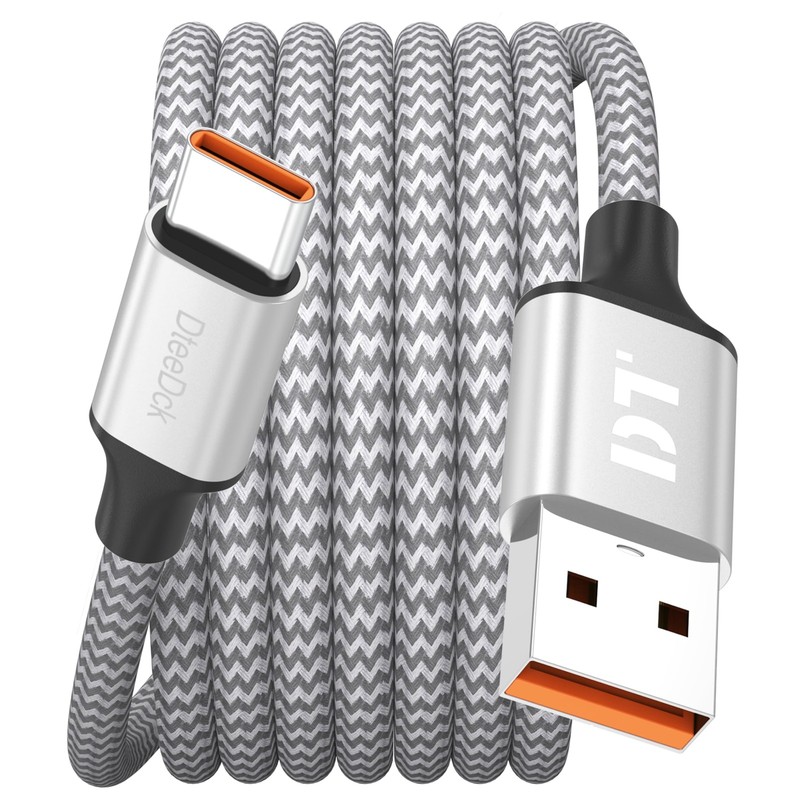 USB C Cable 15 ft Extra Long, USB A to USB C 18W Fast Charging Cables, 480Mbp…