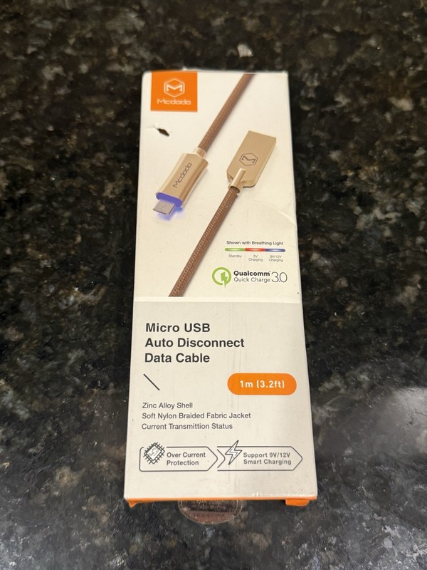 Mcdodo Micro USB Auto Disconnect Data Cable B