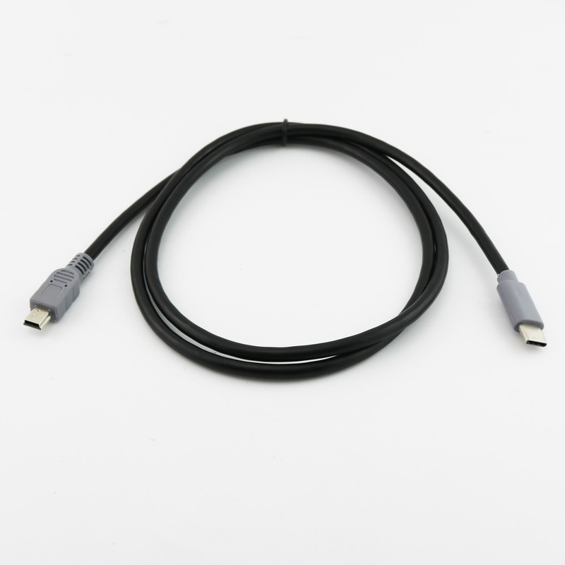 1pc Type C USB 3.1 Male to Mini 5 Pin Male Plug Converter OTG Data Charger Cable gallery