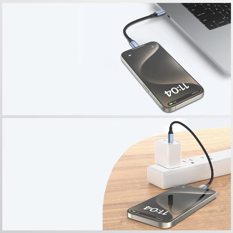 C to C Cable Short 6 inch, 3 Pack Fast Charging USBC Charger Cord gallery