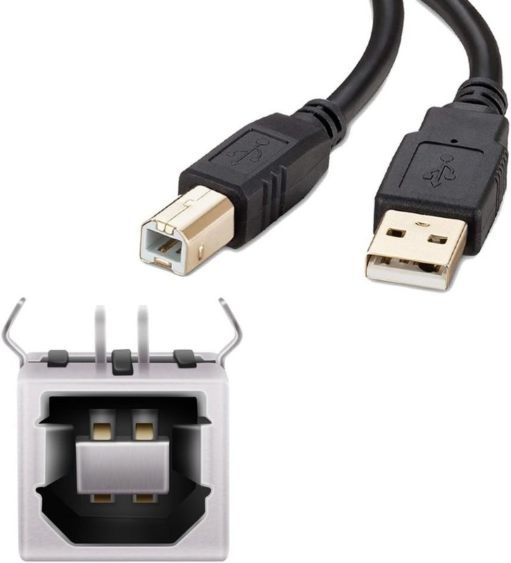10 USB Female Type-B Jacks 4-Pin Right Angle DIP Sockets for Peripheral Devices gallery
