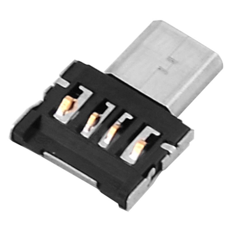 Micro USB to USB Flash Drive OTG Adapter Converter Black for Smartphone Tablet gallery