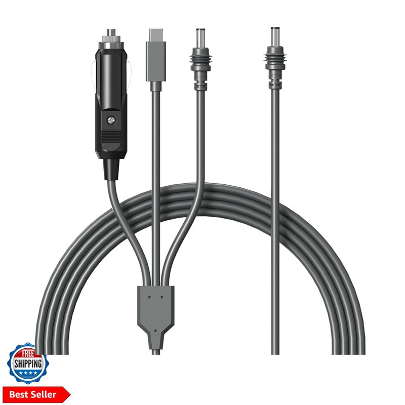 3 in 1 Starlink Mini Cable 10FT/ 3M, High-Speed USB C/Car Charger/DC to DC Re…
