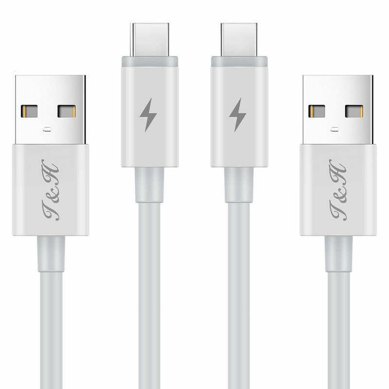 5FT 10FT Fast Charging Type -C Data USB Cable For Galaxy S8 S9 S10 S20 21 22 23