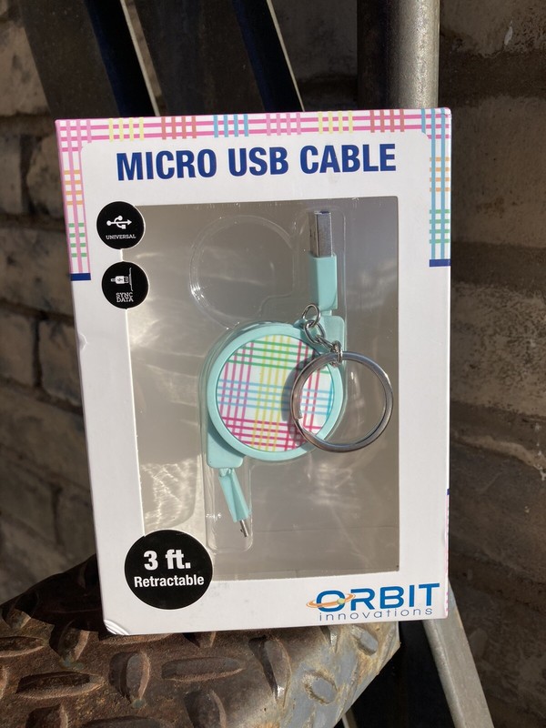 Retractable Micro USB Cable Data Sync Charger Cord For Samsung HTC Android gallery