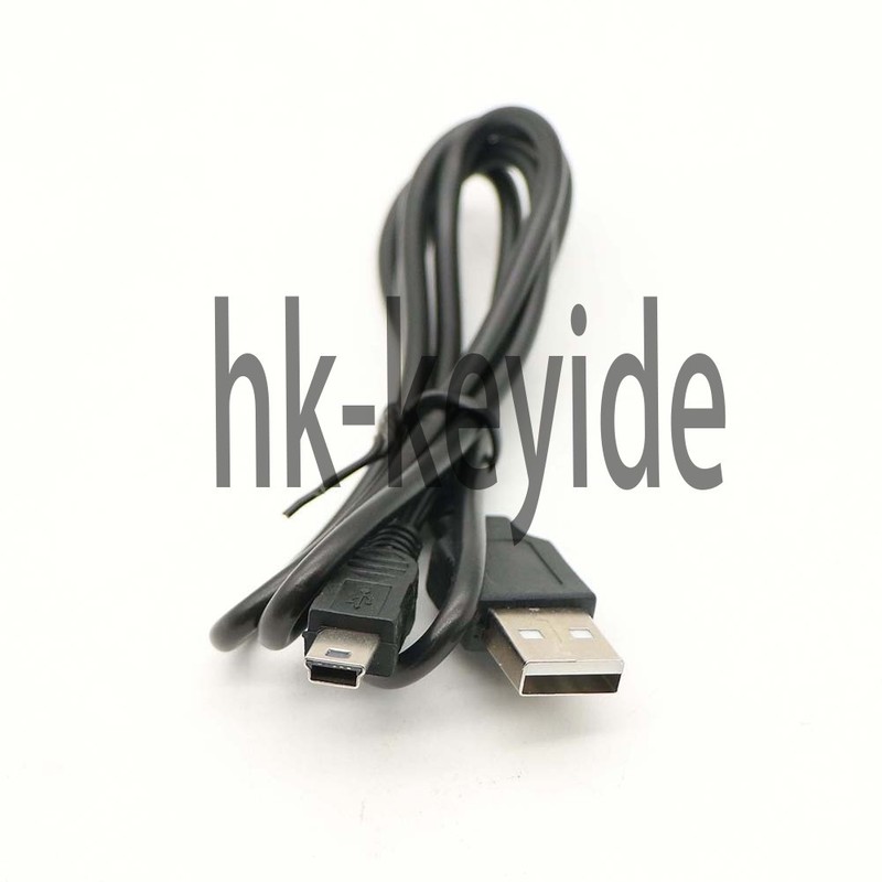 1PCS NEW Mini usb T port for old hard disk radio mp3 mp4 Charger cable 80cm