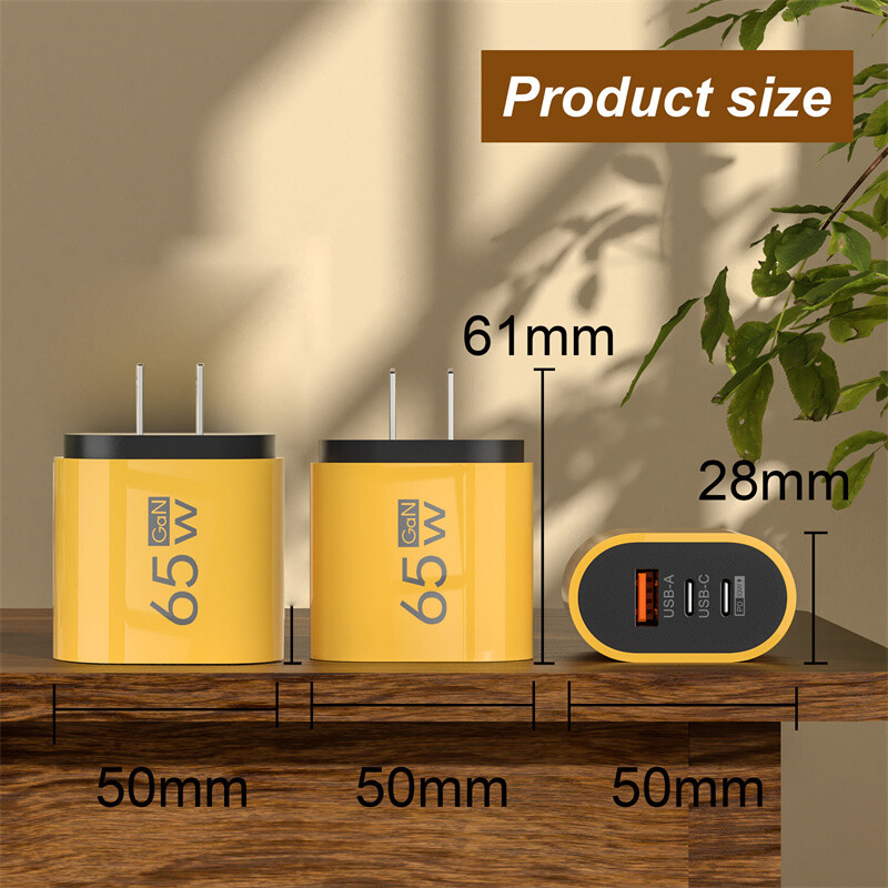 For Motorola Moto G 2026 (2025) 2024 2023 65W USB-C Fast Wall Charger & Cable gallery