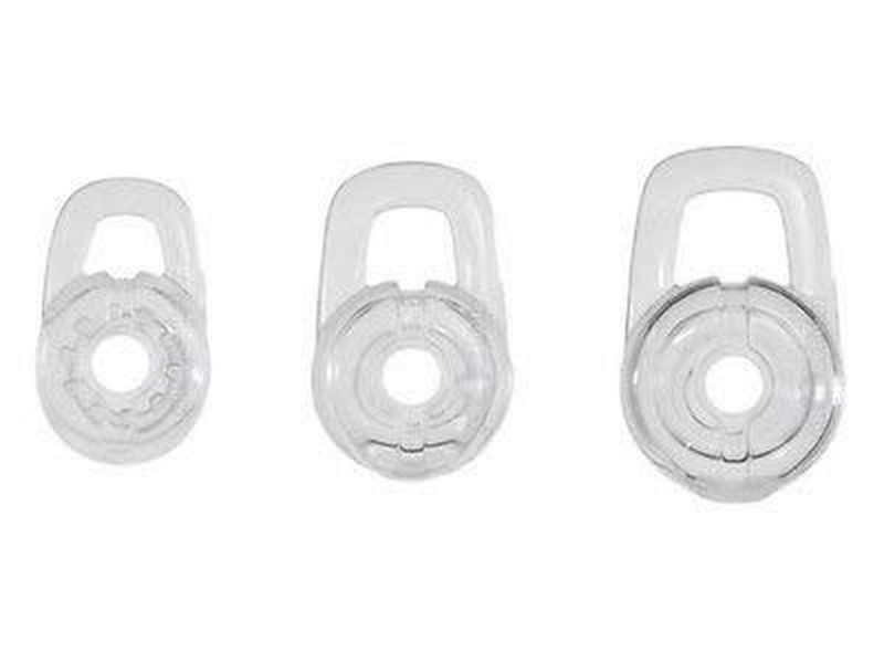 6 Clear Small Medium Large Eargels for PLANTRONICS Discovery 925 975 Wireless... gallery