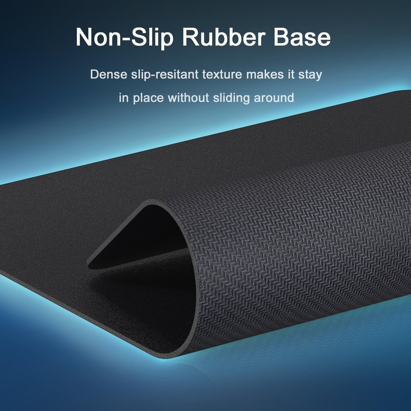 Senetem XXXL Large Mouse Pad, Ultra-Smooth Gaming Mousepad, Non-Slip Rubber B... gallery
