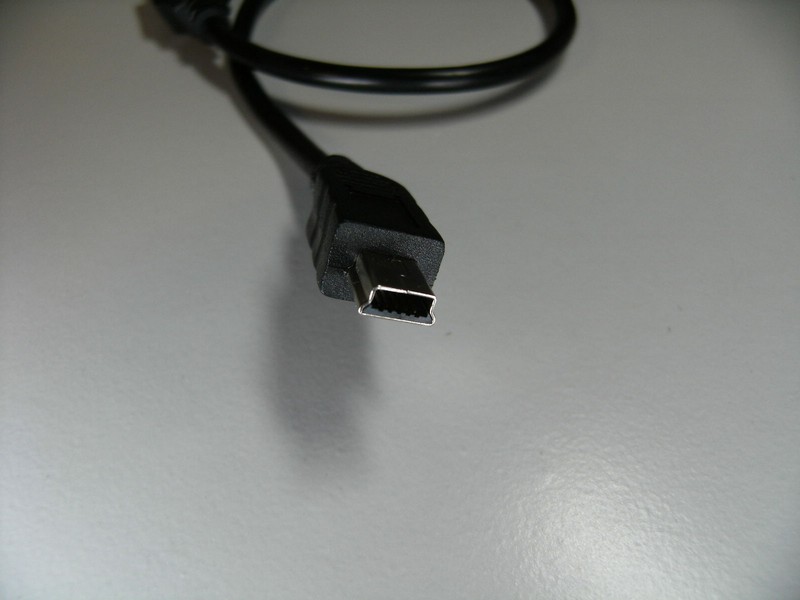 1x PC USB 2.0 Male to Mini B Converter OTG Adapter Cable For Blackberry Nokia + gallery