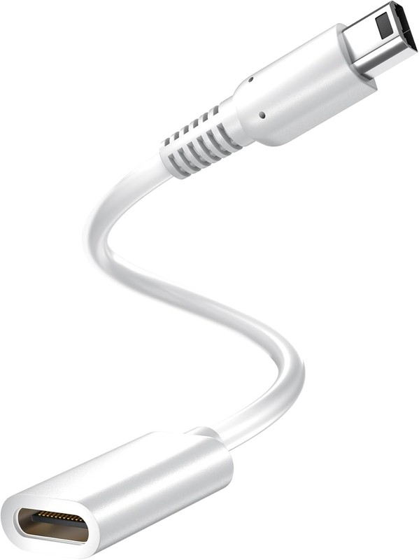 Smart 2-Pack USB-C Charging Cable Adapter for 3DS/2DS/DSi - Overheat Protection gallery