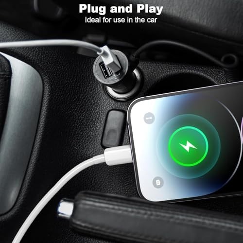iPhone CarPlay USB A to C Charger Cable 3/6FT for iPhone 17/16/15, Fast Charging gallery