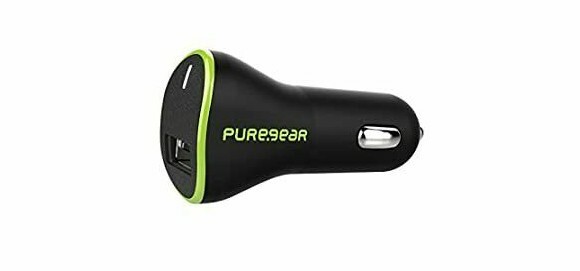 PureGear Extreme USB CAR Charger Adapter 12W/2.4 Amp (Quick Charge 2.0) - Black gallery