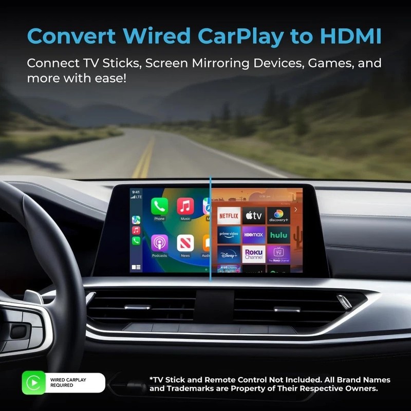 CarPlay TV Adapter - Convert Any Wired CarPlay to Wireless CarPlay - Plug in ... gallery