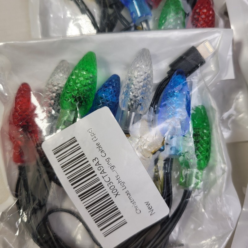iPhone/ipad LED Multi Color Light String Charger USB Lot (11pcs) gallery