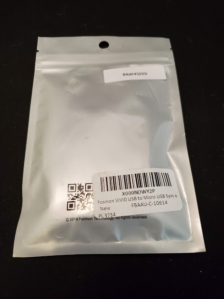 Fosmon Black Nylon Durable Micro USB Sync Charge Cable 3 Ft (13700) gallery