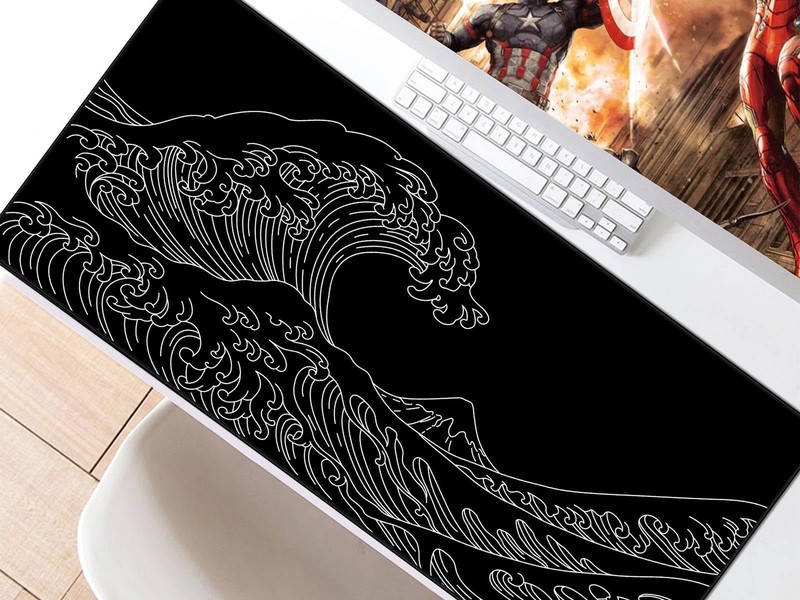 JIALONG Gaming Mouse Pad, Large Mousepad with Non-Slip Rubber Base, Smooth Cl... gallery