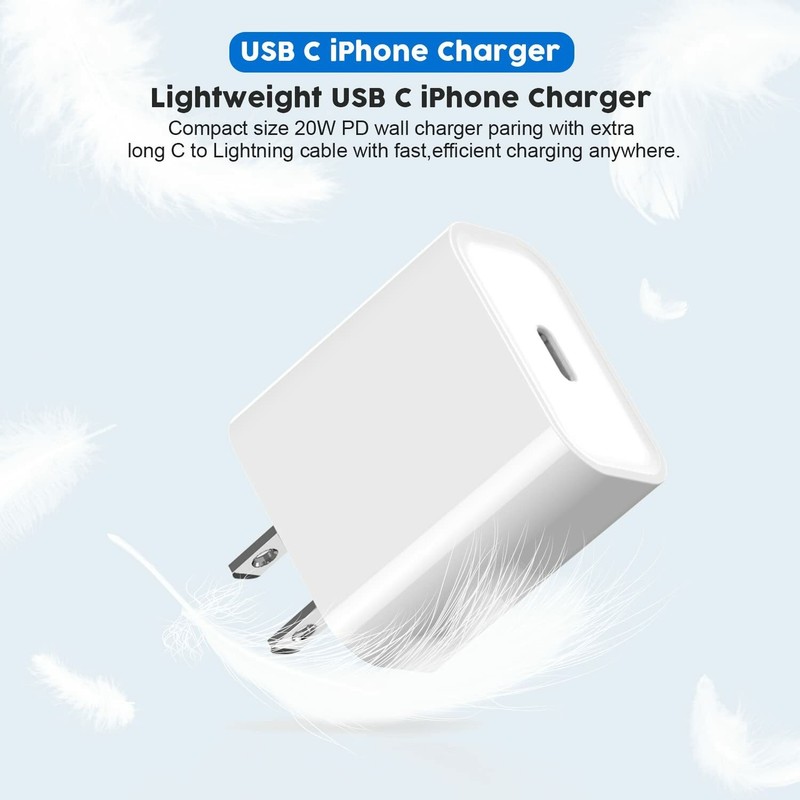 New 20W USB-C Type-C Charger Wall Charger Adapter For Samsung S25 S24 S23 SONY gallery