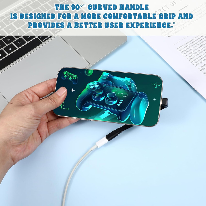 2Pack 90 Degree USB C Extension Cable, Usb2.0 C Male to Female Adapter, 4Inch/10 gallery