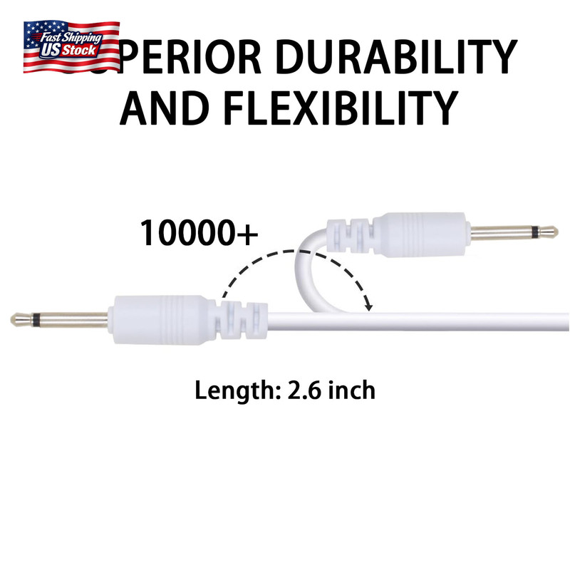 2 Pack 2.7Ft USB to DC 2.5Mm Fast Charger Cable, Replacement Charging Cord Adapt gallery