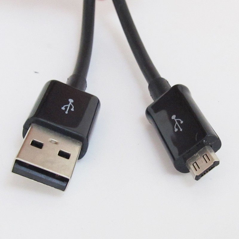 1pc 1M USB2.0 A Male to Micro 5pin Male M/M Charging Data Cable Original Samsung gallery