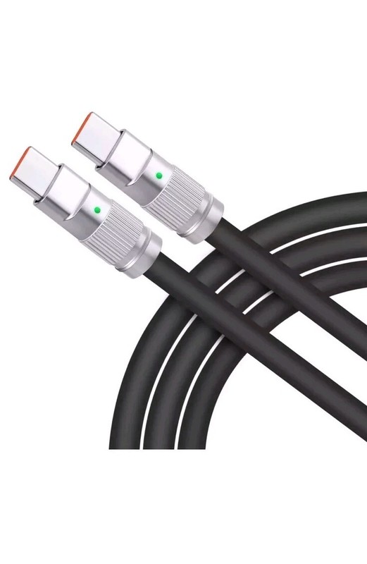100W 6ft Durable Silicone Fast Charge USB C to USB C Cable MacBook/Galaxy/Ipad